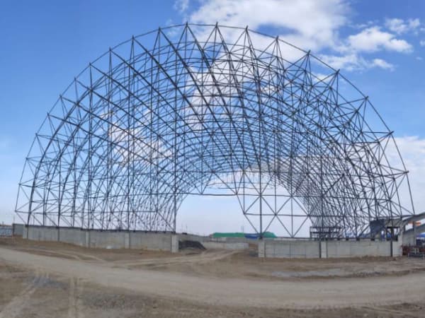 陕西体育场网架结构