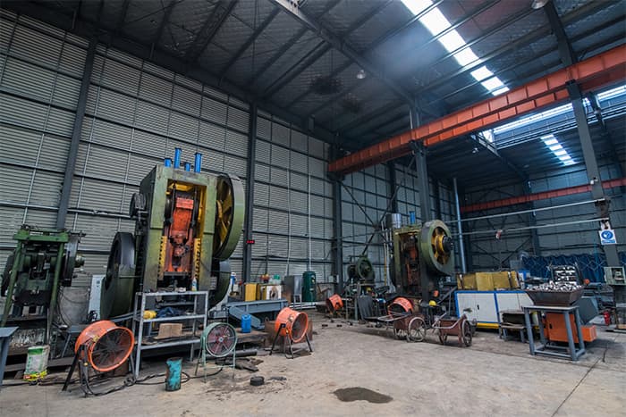 陕西网架配件-锥头加工车间